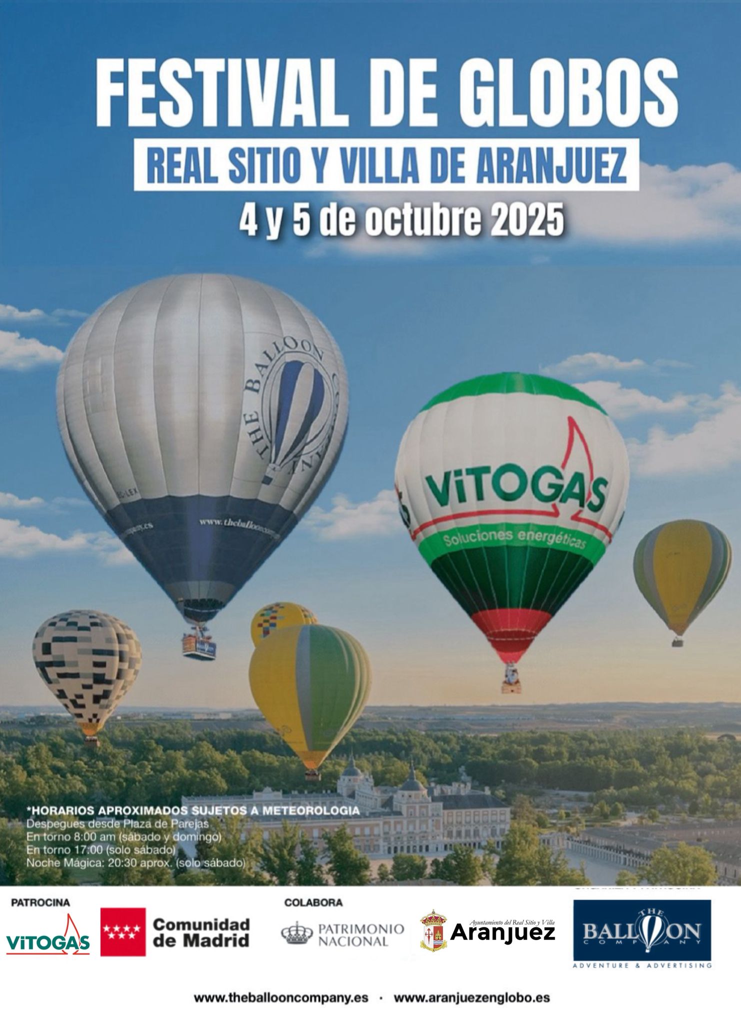 festival globos aranjuez 2025