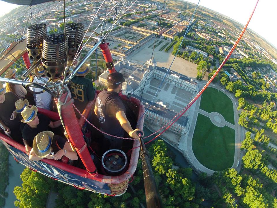 vuelo en globo aranjuez