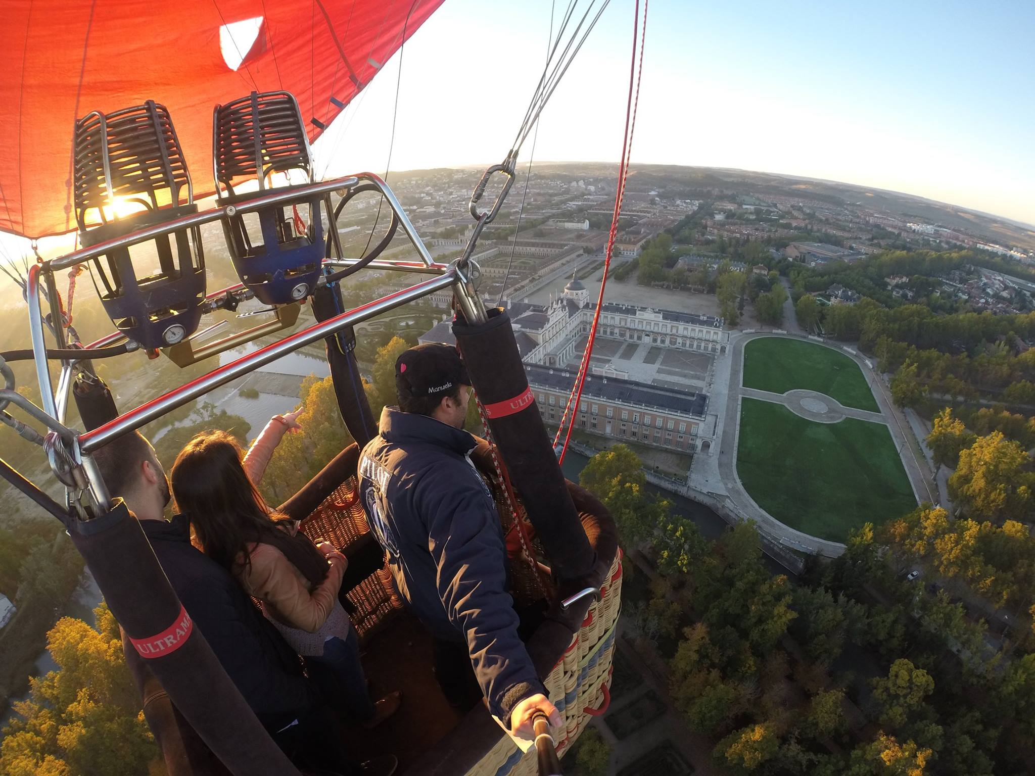 viaje globo pareja para dos